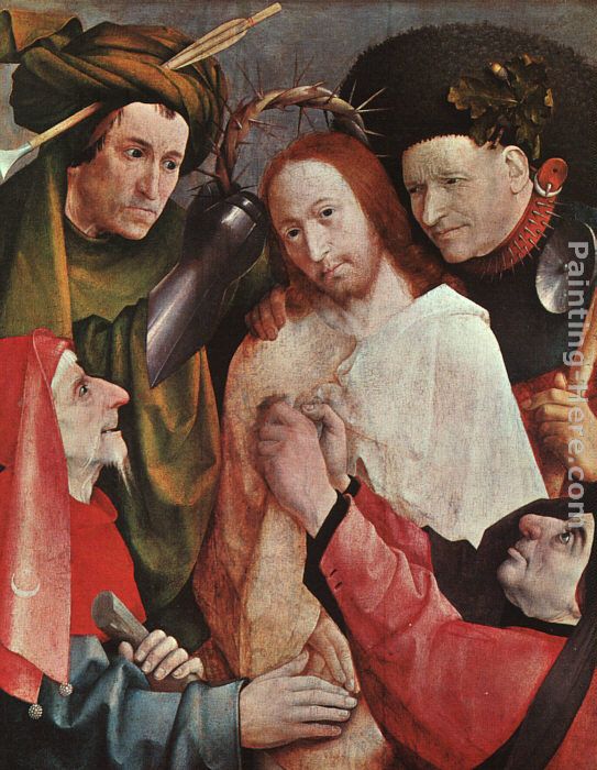 Christ Mocked painting - Hieronymus Bosch Christ Mocked art painting